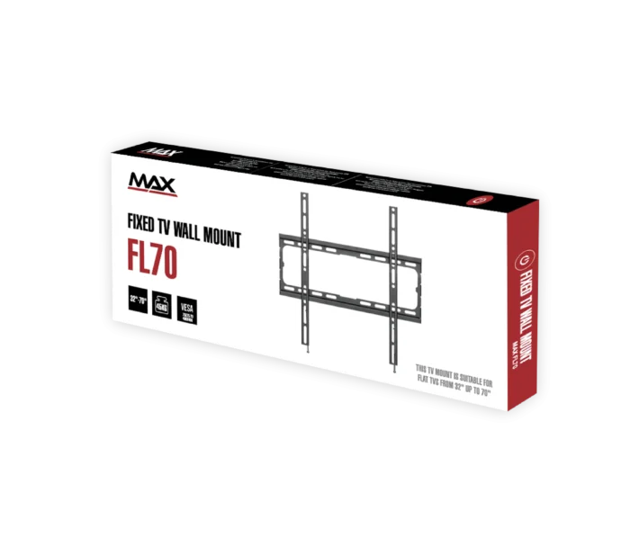 Nosač za TV MAX FL70 32-70/ vesa max 400x400/45 kg/fiksni - Image 2