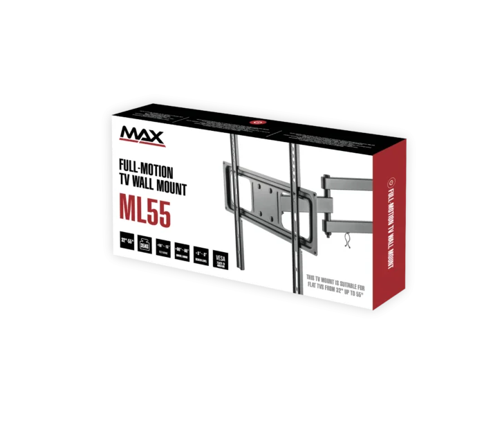 Nosač za TV MAX ML55 32-55/vesa max 400x400/40kg/zglobni - Image 4