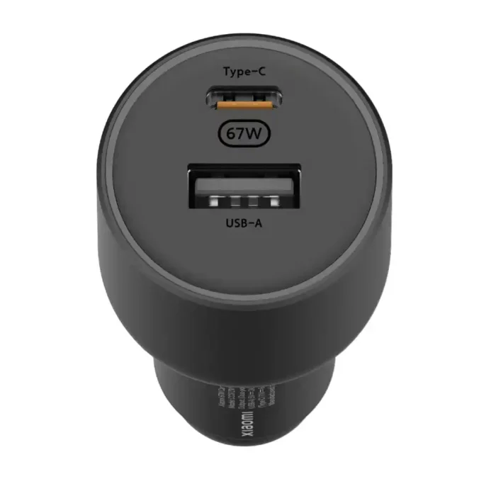 Auto punjač Xiaomi mi 67W USB-A+type-C - Image 2