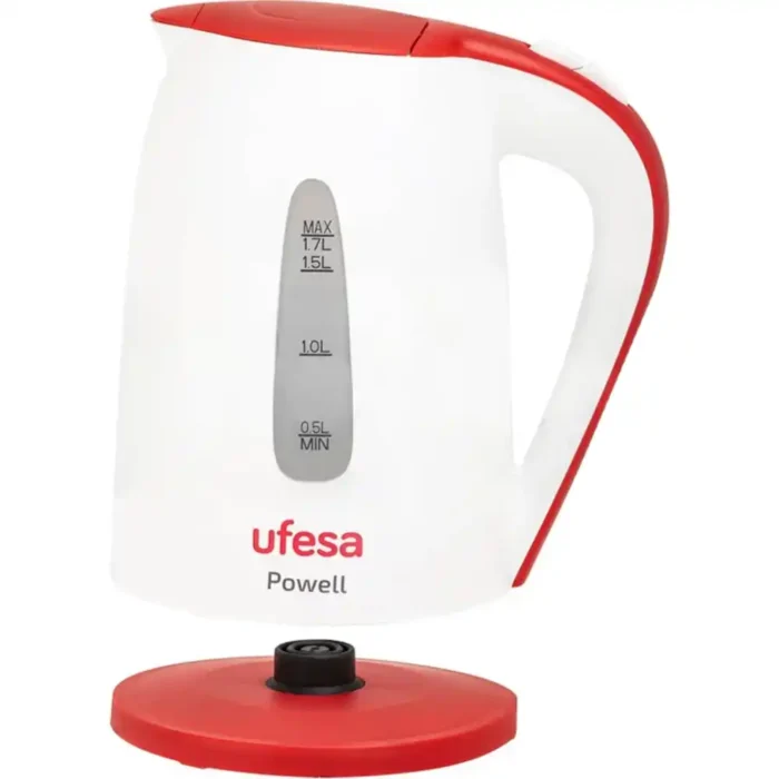 Kuvalo za vodu Ufesa Powell/zapremina 1.7l/snaga 2200W/crveno beli - Image 3