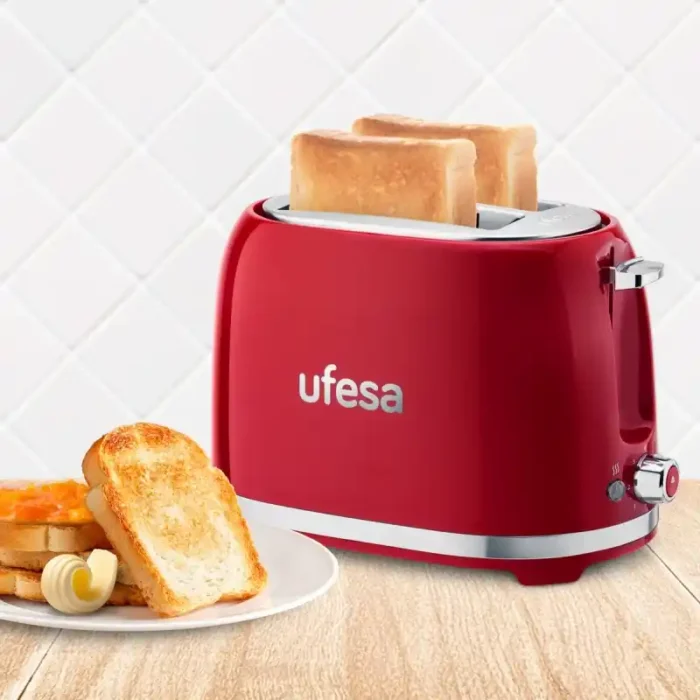 Toster Ufesa classic PinUp Rojo/snaga 850W/crveni - Image 4