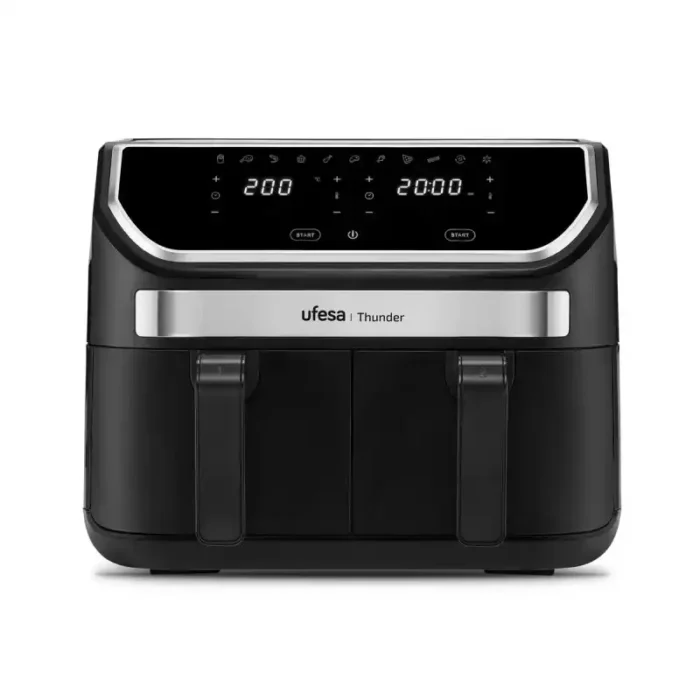 AirFryer Ufesa Thunder/bezuljna/zapremina 9l/dupla posuda - Image 4