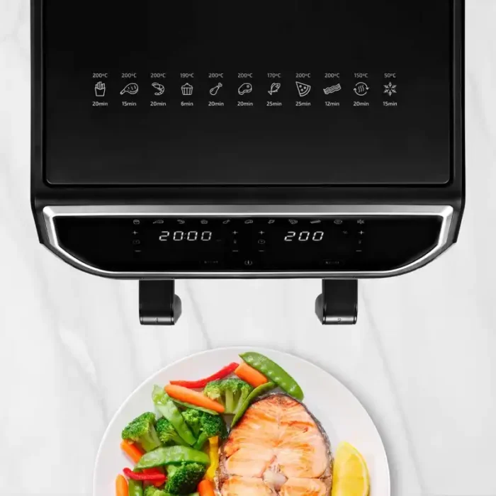 AirFryer Ufesa Thunder/bezuljna/zapremina 9l/dupla posuda - Image 2