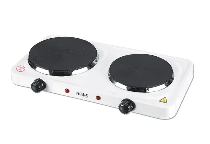 Električni rešo Zilan ZLN2843/Snaga 2500W/Dve ringle/beli