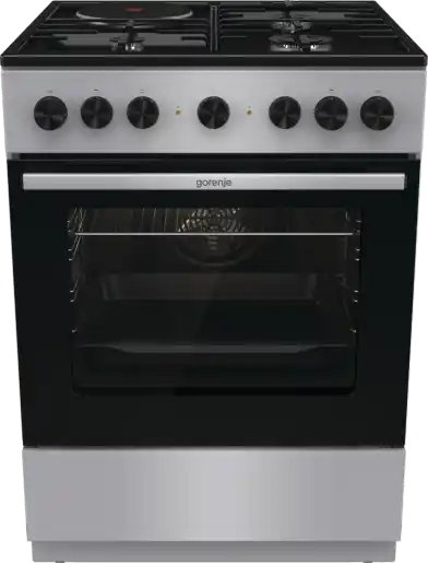 Kombinovanii šporet Gorenje GK6B41SD širina 60cm/1 strujna ringla/3x plinska ringla
