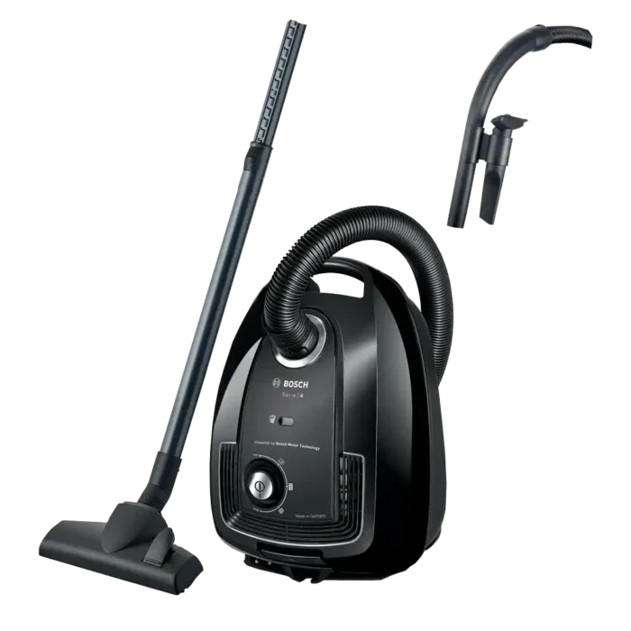 Usisivač Bosch BGB38BA1/snaga 600W/sa kesom/crni