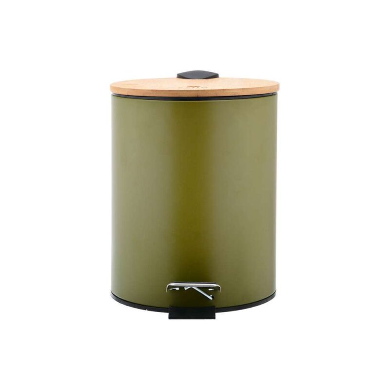 ESTIA ES02-15114 KANTA ZA OTPATKE METAL BAMBUS 5L MASLINASTA