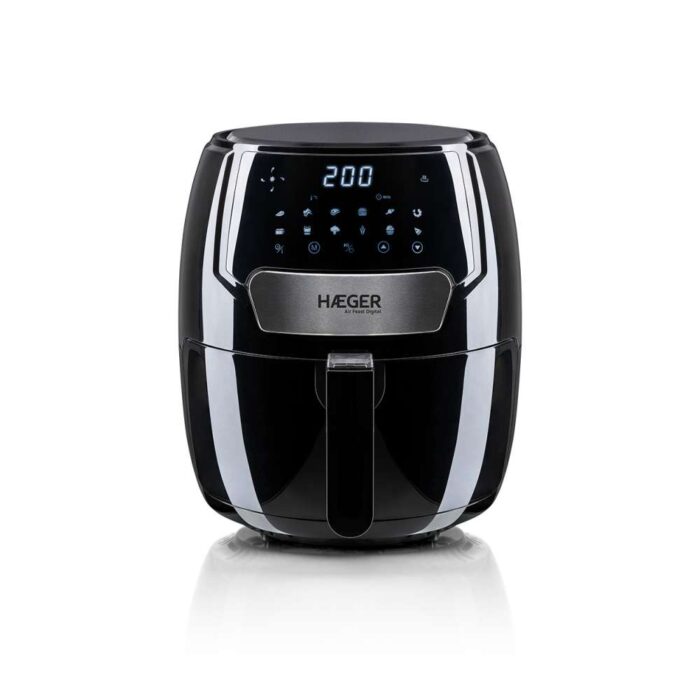 HAEGER AF-D37.003A FRITEZA NA TOPAO VAZDUH DIGITALNA 4,2L CRNA