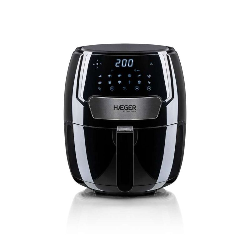 HAEGER AF-D37.003A FRITEZA NA TOPAO VAZDUH DIGITALNA 4,2L CRNA