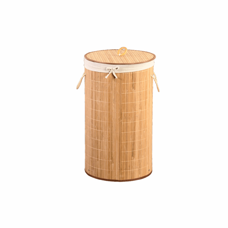 KESPER KSP19572 KORPA ZA PRLJAVI VEŠ BAMBUS 35 x 35 x 60 CM