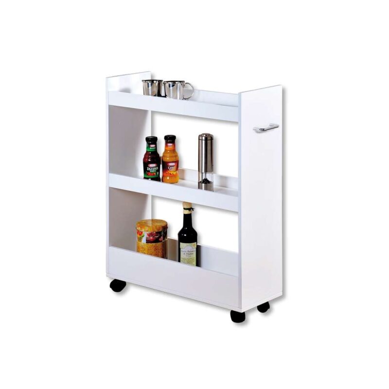 KESPER KSP24852 VIŠENAMENSKA POLICA SA TOČKIĆIMA 60X22X78CM BELA