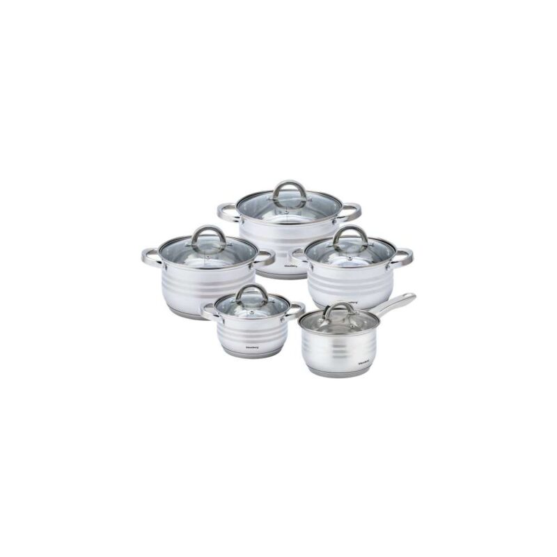 KLAUSBERG KB7697 SET ŠERPI INOX 16/18/20/24/16