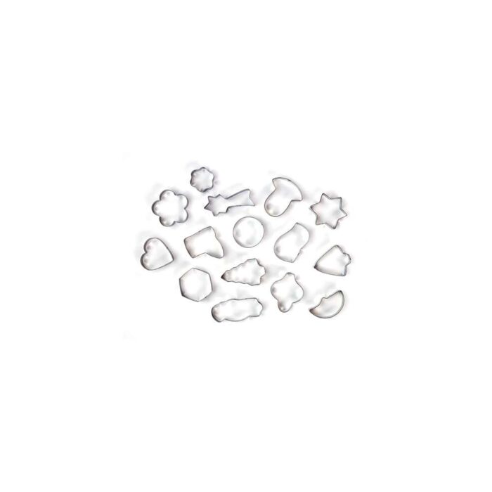 NAVA NV10-186-014 KALUPI ZA KOLAČIĆE INOX 15 OBLIKA
