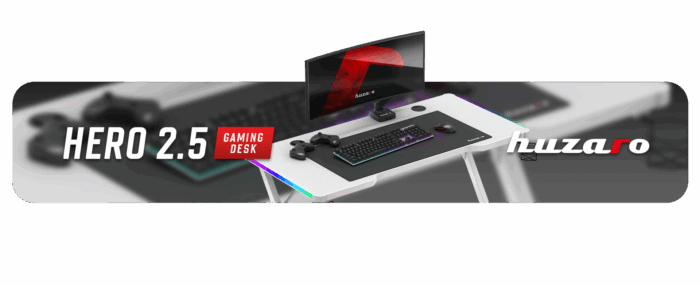 Huzaro Hero Gaming sto 2.5 White RGB - Image 17