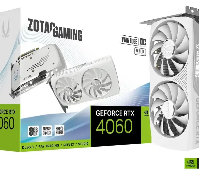 Grafička karta Zotac GAMING GeForce RTX 4060 Twin Edge OC White Edition 8GB DDR6 128 bit 3xDP/HDMI