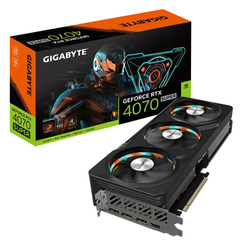 Grafička karta Gigabyte GeForce RTX 4070 Super GV-N407SGAMING OC-12GD 12GB 192bit 3xDP/HDMI