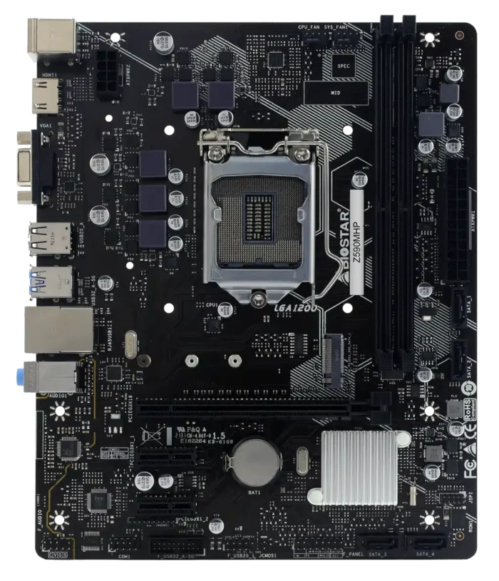Matična ploča 1200  Biostar Z590MHP VGA/HDMI/M.2 - Image 2