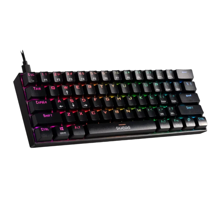 Tastatura Gamdias Hermes E3 RGB mehanička, crna,brown switch - Image 3