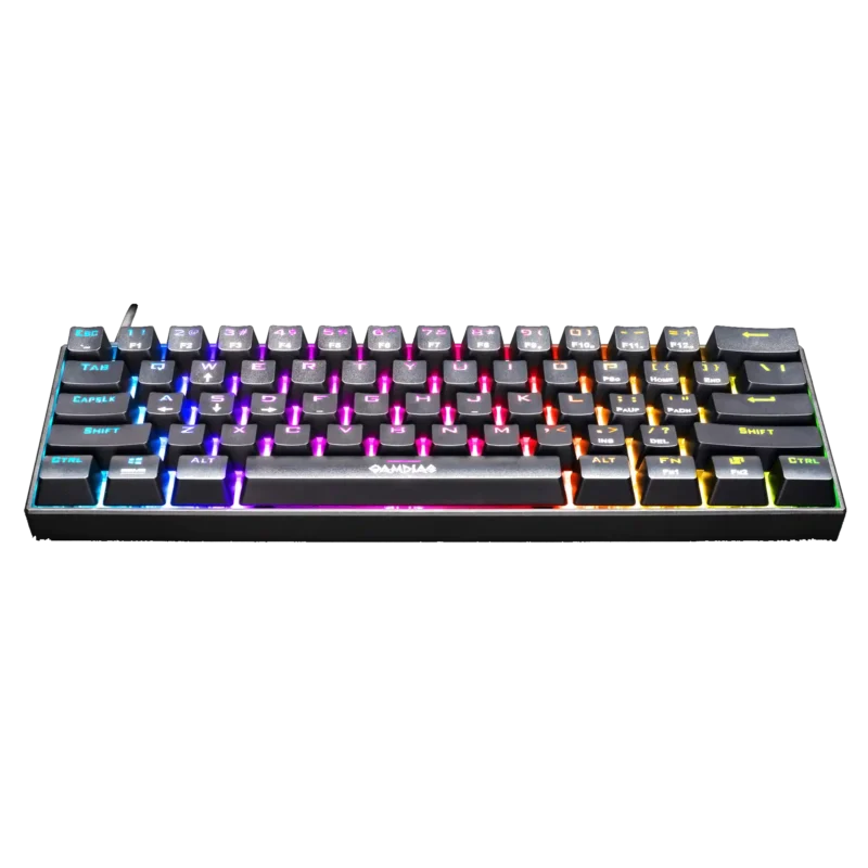 Tastatura Gamdias Hermes E3 RGB mehanička, crna,red switch