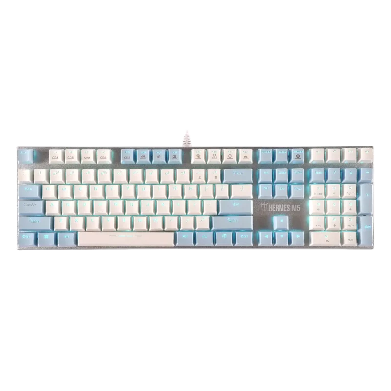 Tastatura Gamdias Hermes M5 mehanička , belo/plava