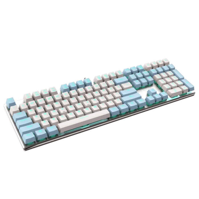 Tastatura Gamdias Hermes M5 mehanička , belo/plava - Image 3