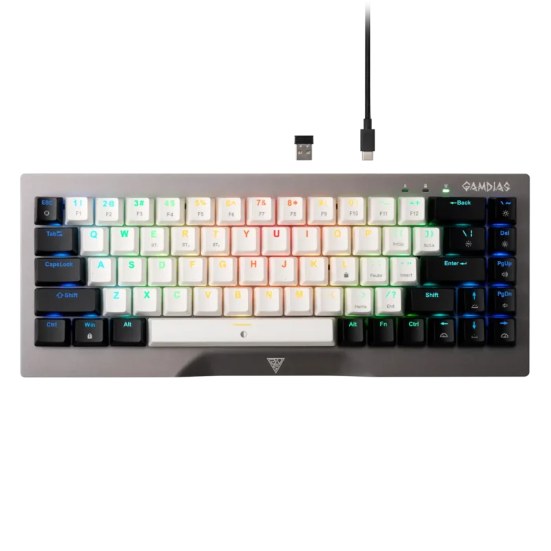 Tastatura Gamdias Hermes M4 Hybrid Mehanička RGB