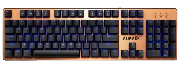 Tastatura Gamdias Aura GK1 Mehanička Bronze RGB