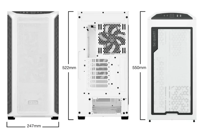 Kućište Be Quiet Shadow Base 800 DX White BGW62 - Image 2