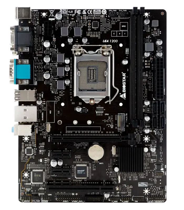 Matična ploča 1200 Biostar H410MHG VGA/HDMI/DVI/M.2/RS232 - Image 2