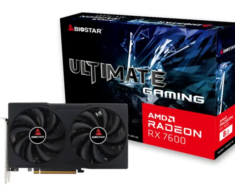 Grafička karta Biostar RX7600 8GB DDR6 128bit HDMI/3DP