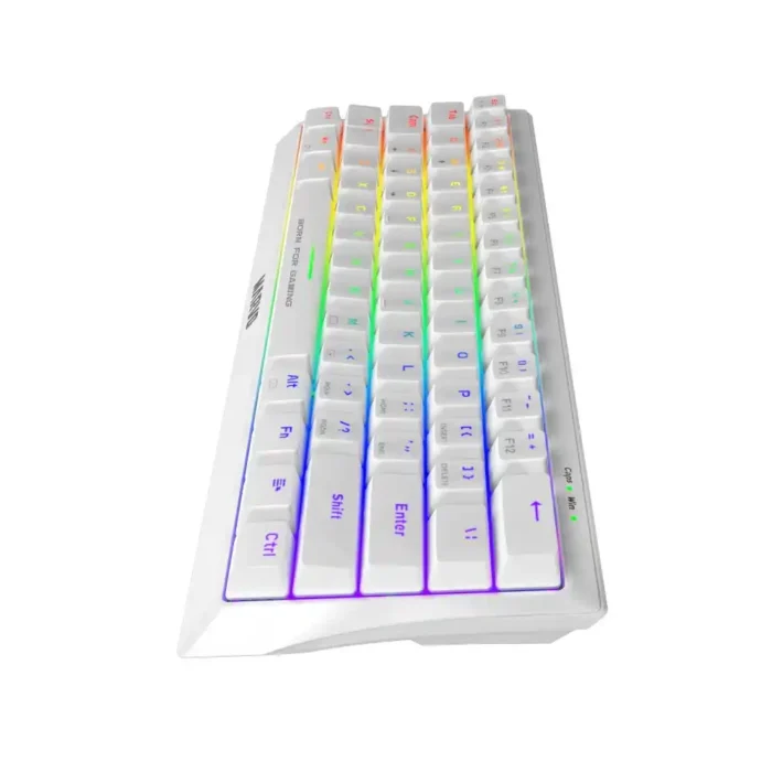 Tastatura Marvo Hecate 61R KG962 mehanička, crveni svičevi, pozadinsko osvetljenje bela - Image 3