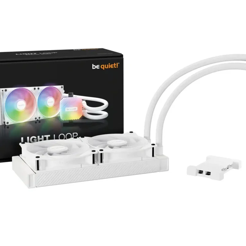 CPU vodeno hladjenje Be Quiet ARGB Light Loop 240mm BW021 (AM4,AM5,1151,1150,1155,1200,1700) White
