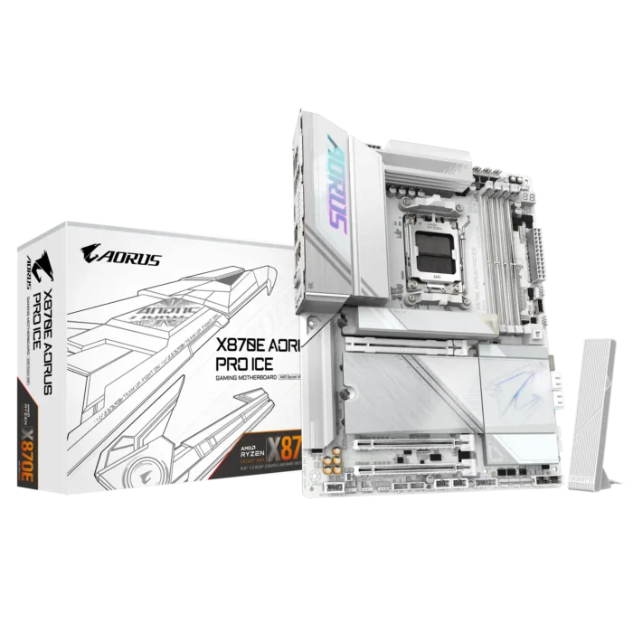Matična ploča Gigabyte AM5 X870E AORUS PRO ICE