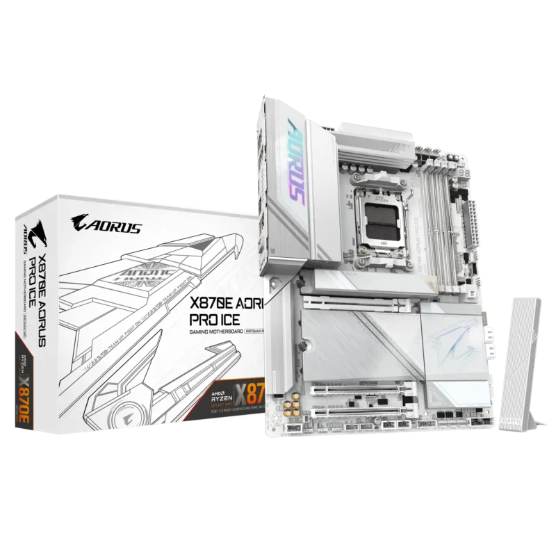 Matična ploča Gigabyte AM5 X870E AORUS PRO ICE