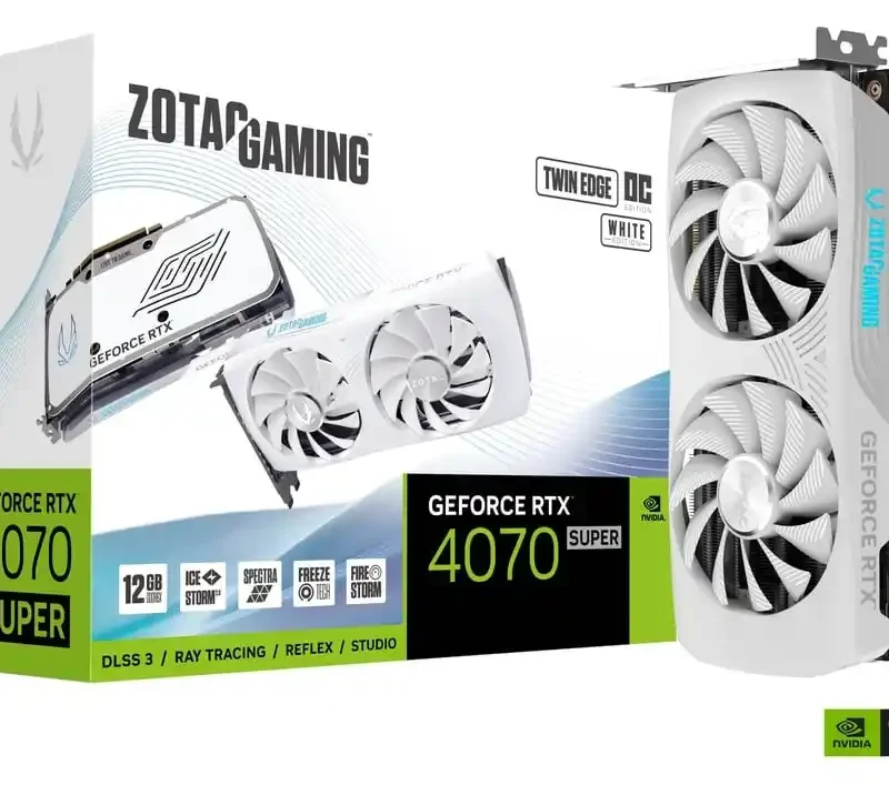 Grafička karta Zotac GAMING GeForce RTX 4070 Super Twin Edge OC White ED 12GB DDR6 192 bit HDMI/3xDP
