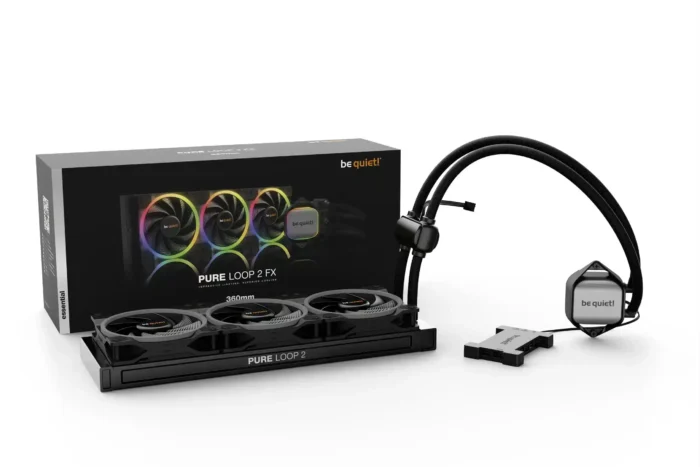 CPU Vodeno hladjenje Be quiet RGB Pure Loop  2 FX 360mm BW015 (AM4,AM5,1700,1200,2066,2011)