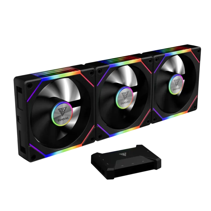 Case Cooler 3x120mm Gamdias Aeolus P2-1203U