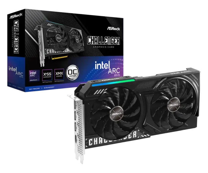 Graficka karta Asrock Intel Arc B570 Challenger 10GB OC