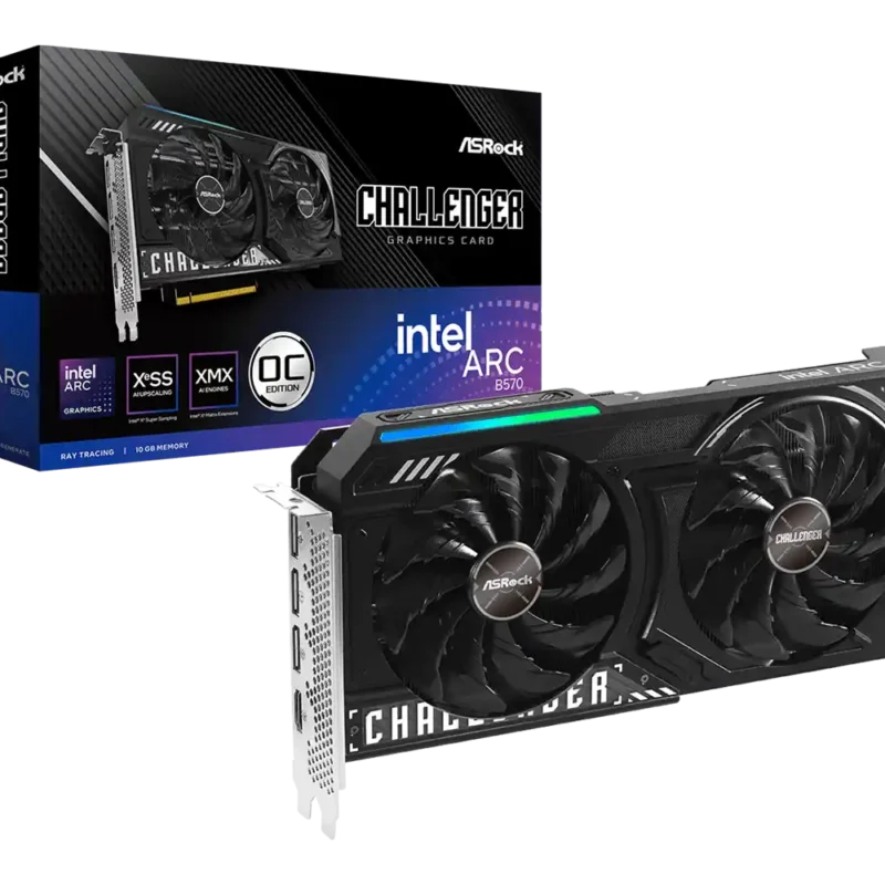 Graficka karta Asrock Intel Arc B570 Challenger 10GB OC