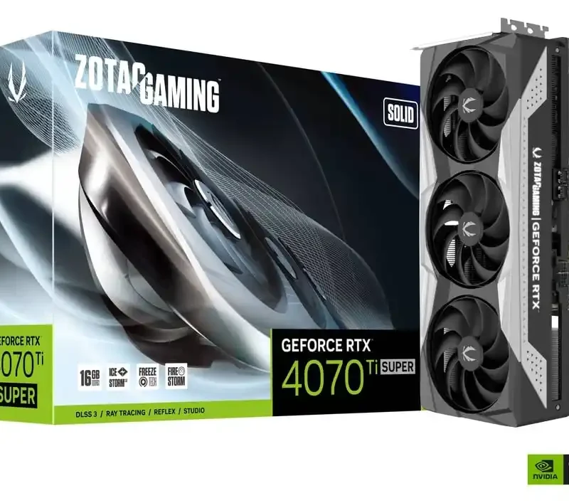 Grafička karta Zotac GAMING GeForce RTX 4070 TiSuper Solid 16GB DDR6 256bit HDMI/3xDP