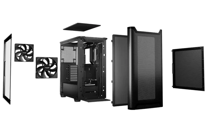 Kućište Be Quiet Pure Base 501 Airflow Window Black BGW74 - Image 3