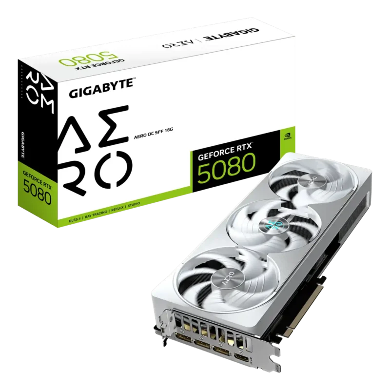 Grafička karta Gigabyte GeForce RTX 5080 16GB AEROOC GV-N5080AERO OC-16GD 16GB GDDR7 256bit3xDP/HDMI