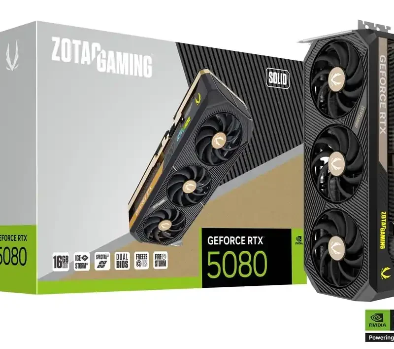 Grafička karta Zotac Gaming Geforce RTX 5080 Solid 16GB DDR7 256 bit 3xDP/HDMI