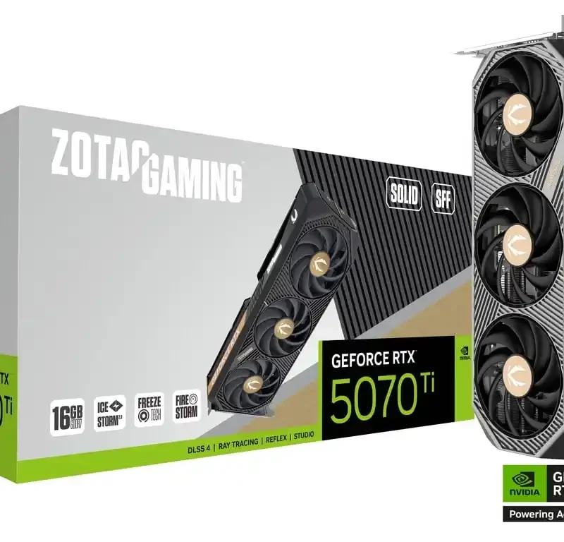 Grafička karta Zotac Gaming Geforce RTX 5070 Ti Solid OC 16GB DDR7 256 bit 3xDP/HDMI