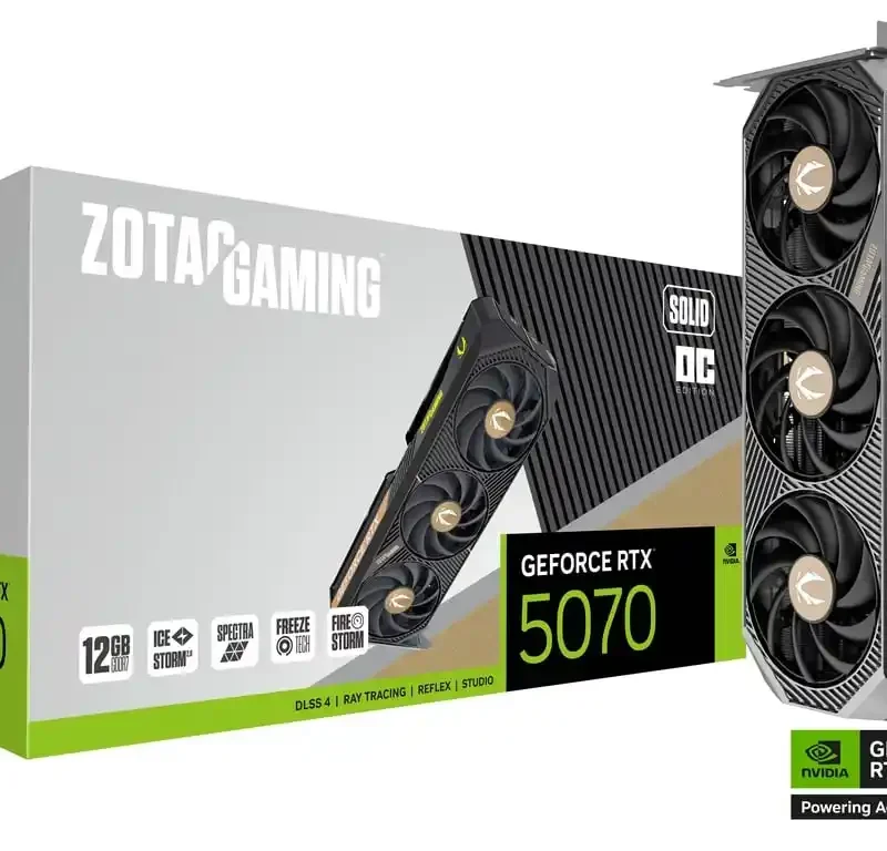 Grafička karta Zotac Gaming Geforce RTX 5070 Solid OC 12GB DDR7 192 bit 3xDP/HDMI