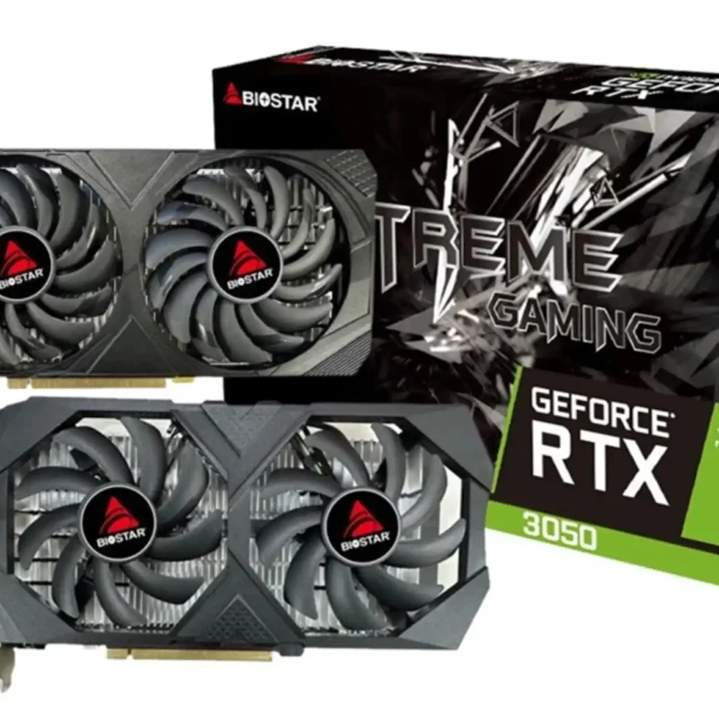 Grafička karta Biostar GeForce RTX 3050 GDDR6 6GB 96 bit  DVI/DP/HDMI