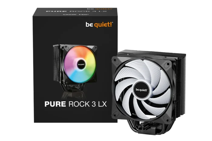 CPU Cooler Be quiet Pure Rock 3 LX BK040 (AM4,AM5,1200,1700)/TDP-190W