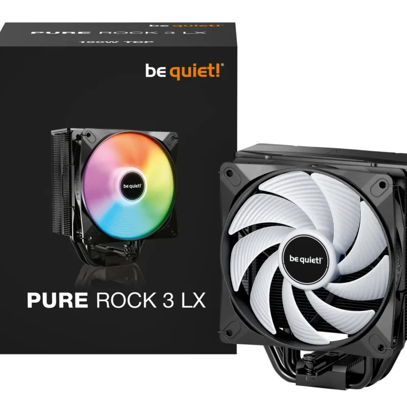 CPU Cooler Be quiet Pure Rock 3 LX BK040 (AM4,AM5,1200,1700)/TDP-190W