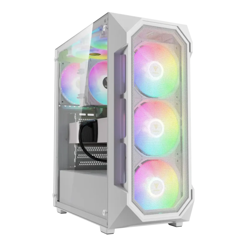 Kućište Gamdias Aura GC1 Elite ARGB belo