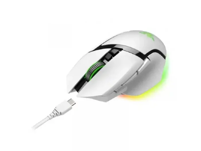 Bežični miš RAZER Basilisk V3 Pro - White 30000 DPI - Image 3